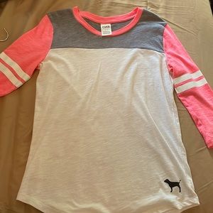 Pink and White Long Sleeve From PINK